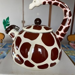 新品　アニマルケトル??キリンさん??