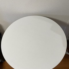 丸テーブル　ホワイト
の画像
