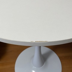 丸テーブル　ホワイト
の画像