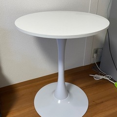 丸テーブル　ホワイト

