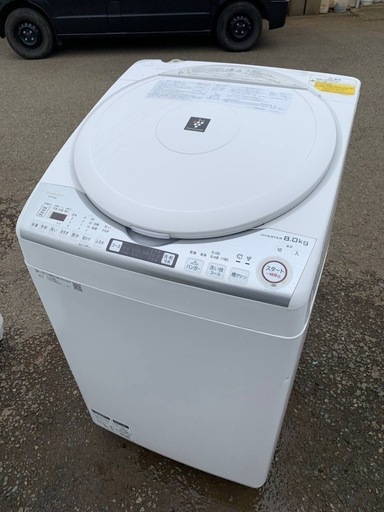 ①✓SHARP電気洗濯乾燥機✓送料設置無料 ✓ES-T6GBK-N✓