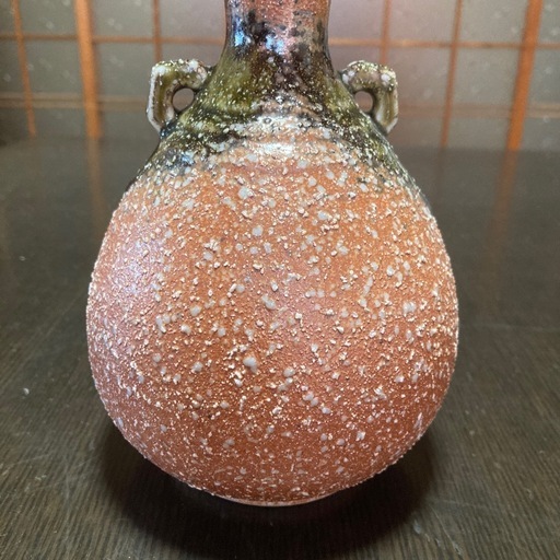 新品未使用】信楽焼の花瓶箱無し花器壺 (Recycle+) 天理の