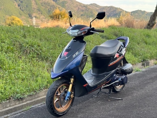 8/15まで　Suzuki zz 原付最高馬力 スズキ ZZ 50cc 原付最速7.5馬力 山口県 広島県 福岡県 バイク車体