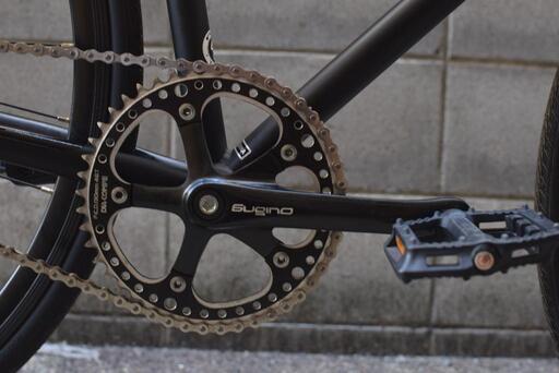 ほぼ未使用 FUJI FEATHER 49 マットブラック　札幌市内手渡し可能 2023年 FUJI FEATHER 490(身長160~170) マットブラック カスタム