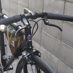 2023年 FUJI FEATHER 490(身長160~170) マットブラック カスタムの画像