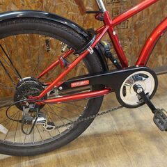 (Y)北大前! 札幌 引取  アサヒ DRIDE ドライド ジュニア自転車 24インチ 切り替え付き 鍵付き 2069855の画像