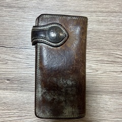 アルズニ　ブラウン レザー 長財布
