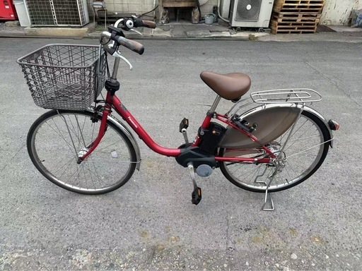 Panasonic電動自転車24(12ah、5️⃣点灯)