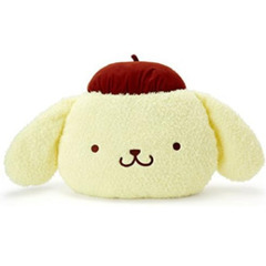 ポムポムプリン フェイス型クッションM
