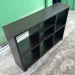 収納棚　食器棚　シェルフ　家具　茶色　ブラウンの画像