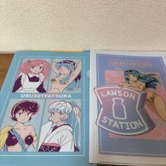 うる星やつら　ローソン　オリジナル　クリアファイル　6枚の画像