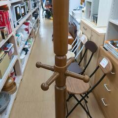 ポールハンガー✨帽子掛け✨コートハンガー✨木製【浜村鹿野温泉ICから3分 買取本舗、 宮本リサイクル 営業時間9～19時 定休日水曜のみ←連絡できませんm(_ _)m】の画像