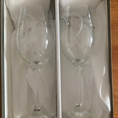 ウェッジウッド　ペア　ワイングラス