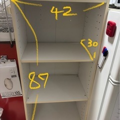 収納家具 カラーボックス 棚 白の画像