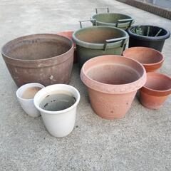 決まりました🔴値下げ🔴植木鉢まとめての画像