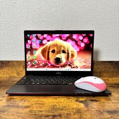 【Win11＆オフィスインストール済み】赤色モデル ノートパソコ...