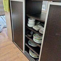 キッチンカウンター　　両面　間仕切りの画像