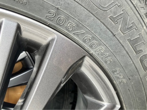 【相談中】トヨタ 純正ホイール付き❗️16インチ　ダンロップ　スタッドレスタイヤ　
