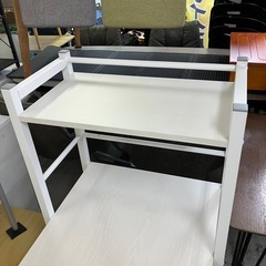 O2503-1017 ニトリ システムデスク ザッキー110&チェアセット ※バラ売り不可 キズ汚れ有りの画像