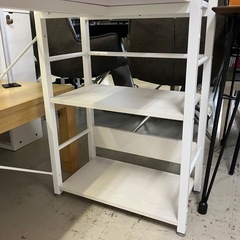 O2503-1017 ニトリ システムデスク ザッキー110&チェアセット ※バラ売り不可 キズ汚れ有りの画像