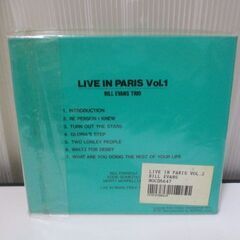 G♪37 CD BILL EVANS TRIO LIVE IN PARIS VOl.1 検：JAZZ ジャズ 音楽 楽器 レア 24bitの画像