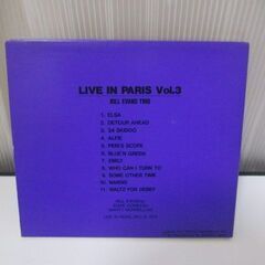 G♪39 CD BILL EVANS TRIO LIVE IN PARIS VOl.3 検：JAZZ ジャズ 音楽 楽器 レア 24bitの画像