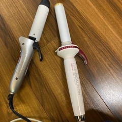 ヘアアイロン2台差し上げます
