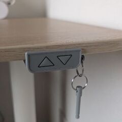 【セット割】IKEA 電動昇降デスク＆チェア ほぼ未使用品 即引き取り可  の画像