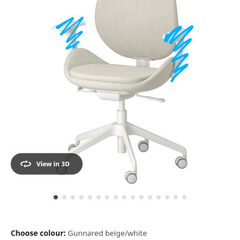 【セット割】IKEA 電動昇降デスク＆チェア ほぼ未使用品 即引き取り可  の画像