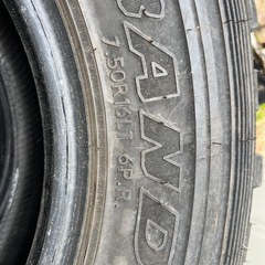 7.50R16LT 6P.R. Grandtrek MT2 バリやま。