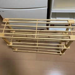 木製ラックの画像