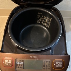 NL-BC05-TA 炊飯器 極め炊き ブラウン [3合 /マイコン]の画像