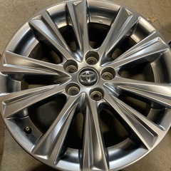 トヨタ純正 30アルファード後期 18インチアルミホイール ハイグロス 18×7.5J 5H 114.3PCD+45 4本 インチアップ純正戻しなどの画像