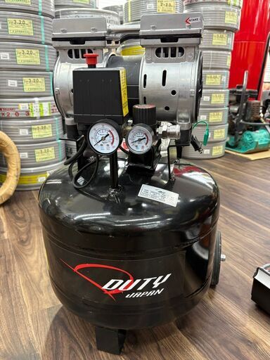 【中古】DUTYJAPAN SGW750-40LV-A コンプレッサ ハイスピードモーター搭載 超静音