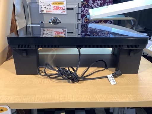 【リサイクルサービス八光】2018年製　 IRIS OHYAMA 2口 IHクッキングヒーター 脚付 ブラック IHC-WKG2S-B　