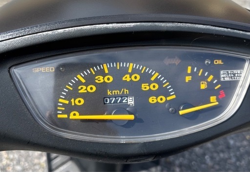 1011.　動画あり　ホンダ　ライブディオ ZX仕様　原付　バイク　車体　50cc