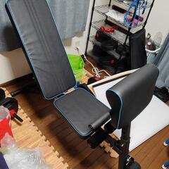 トレーニングベンチ＆可変式ダンベルセット
