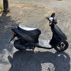 1013.　動画あり　スズキ　レッツ2 原付　バイク　50cc 2スト　車体の画像