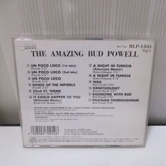 G♪43 CD アメイジング・バド・パウエル 第一集 THE AMAZING BUD POWELL Vol.1 検：BLP-1503の画像