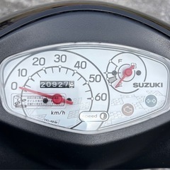 1017.　動画あり　スズキ　アドレスV50 原付　バイク　50cc 4スト　車体　埼玉の画像