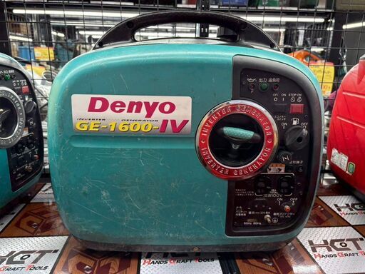 【中古】デンヨー Denyo GE-1600-IV インバーター発電機