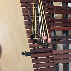 木琴ほぼ新品　スタンド&バチ付