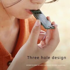 【備えあれば安心 サバイバルグッズセット】サバイバルホイッスル&サーマルブランケット 救助ホイッスル 緊急ホイッスル 90%の熱保持の画像