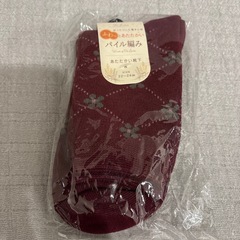 靴下　レディース　花柄