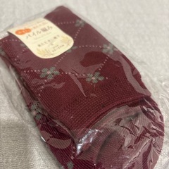 靴下　レディース　花柄の画像