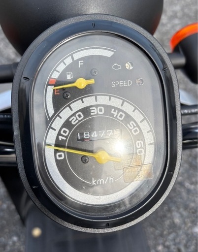 1021.　動画あり　AF67 トゥデイ　原付　バイク　4スト　　50cc 車体