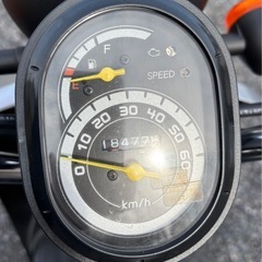 1021.　動画あり　AF67 トゥデイ　原付　バイク　4スト　　50cc 車体の画像