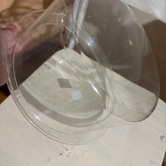 新品ケーキ保管クリアケース底トレイ付きの画像