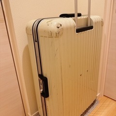 大型スーツケース　113L  3L  ホワイトの画像