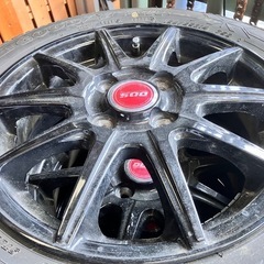 軽用155/65R14スタッドレスタイヤの画像